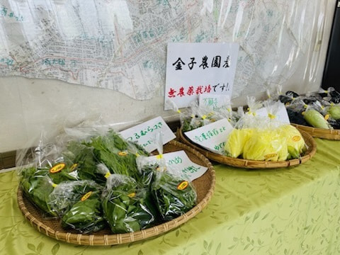 あい菜市の様子