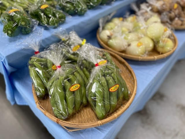 あい菜市の様子