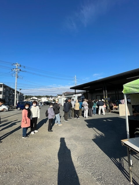 あい菜市の様子