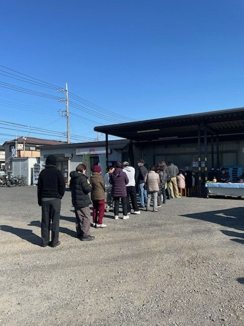 あい菜市の様子