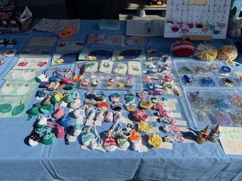 あい菜市の様子