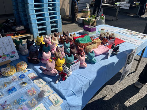 あい菜市の様子