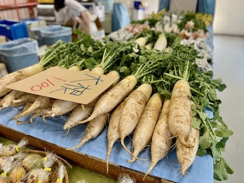 あい菜市の様子