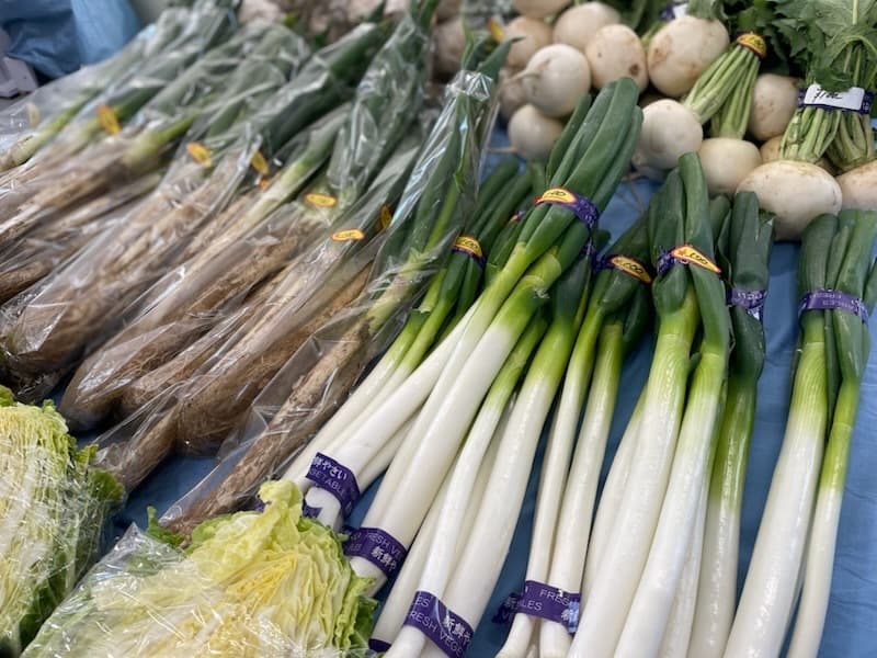 あい菜市の様子